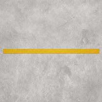 Termoplast: Stripe med antiskli, 50 mm x 1 meter, gul