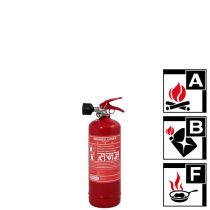 Brannslukker med ABF skum, 8A/70B/40F, 2 liter