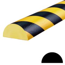 Overflatebeskytter: Type C+, PU, selvklebende, gul/sort, 1 meter