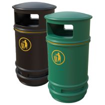 Avfallsbeholder, frittstående, 90 liter