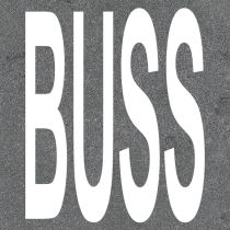 Termoplast: "BUSS", 1600 mm, hvit