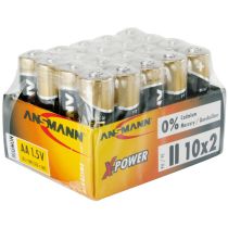 Batteri: AA – X-Power, 1.5V, alkalisk, 20 stk