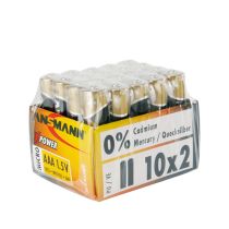 Batteri: AAA – X-Power, 1.5V, alkalisk, 20 stk