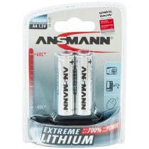 Batteri: AA – Extreme Lithium, 1.5V, litium, 2 stk