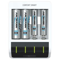 Batterilader – Comfort Smart, NiMH, AAA/AA