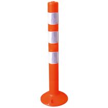 Fleksibel stolpe, PVC, 750 mm, fluorescerende oransje