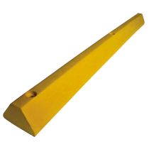 Parkeringsstopper, PVC, 1830 mm, gul