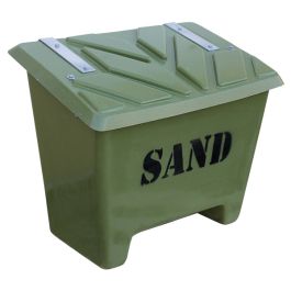 Strøkasse, GRP, 130 liter, grønn