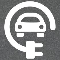 Termoplast: Elbil, 1000 x 1120 mm, hvit