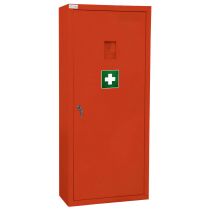 Båreskap med sammenleggbar båre