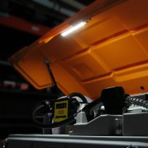 LED-belysning for miljødepot