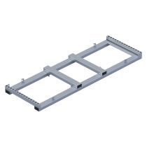 Transportpall for 30 byggegjerder