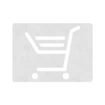 Sjablong: Handlevogn, coroplast, 95 x 100 cm