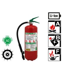 Brannslukker med fluorfritt skum, LITIUM/27A/144B/25F, 6 liter