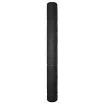 Dekknett til byggegjerde, 1800 mm x 50 meter, sort