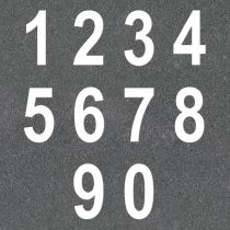 Termoplast: Tall, 300 mm, hvit