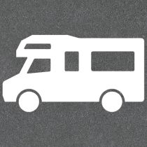 Termoplast: Bobil, 1830 x 1000 mm, hvit