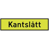 Skilt 808.725 – "Kantslått", aluminium, MS (850 x 225 mm)