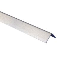 Hjørnebeskytter, rustfritt stål, børstet, 1 meter